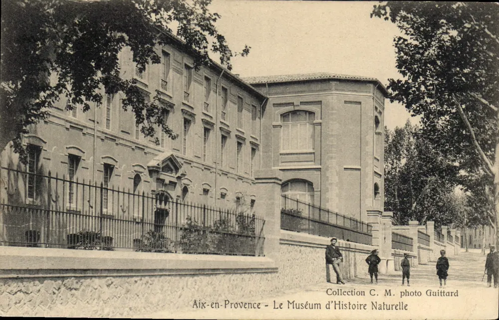 Aix-en-Provence — Das Museum für Naturgeschichte — photo Guittard - Vorderseite