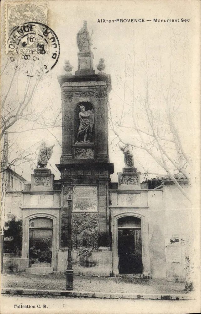 AIX-EN-PROVENCE — Monument Sec — Coleção C. M. - Frente