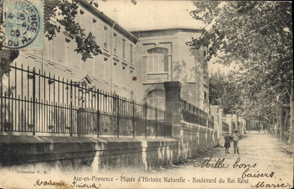 Aix-en-Provence — Museum für Naturgeschichte — Boulevard du Roi René - Vorderseite