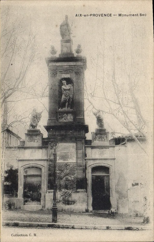 AIX-en-PROVENCE — Monument Sec — Coleção C. M. - Frente
