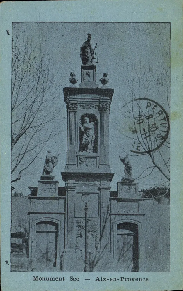 Monumento Seco — Aix-en-Provence — editor desconhecido - Frente