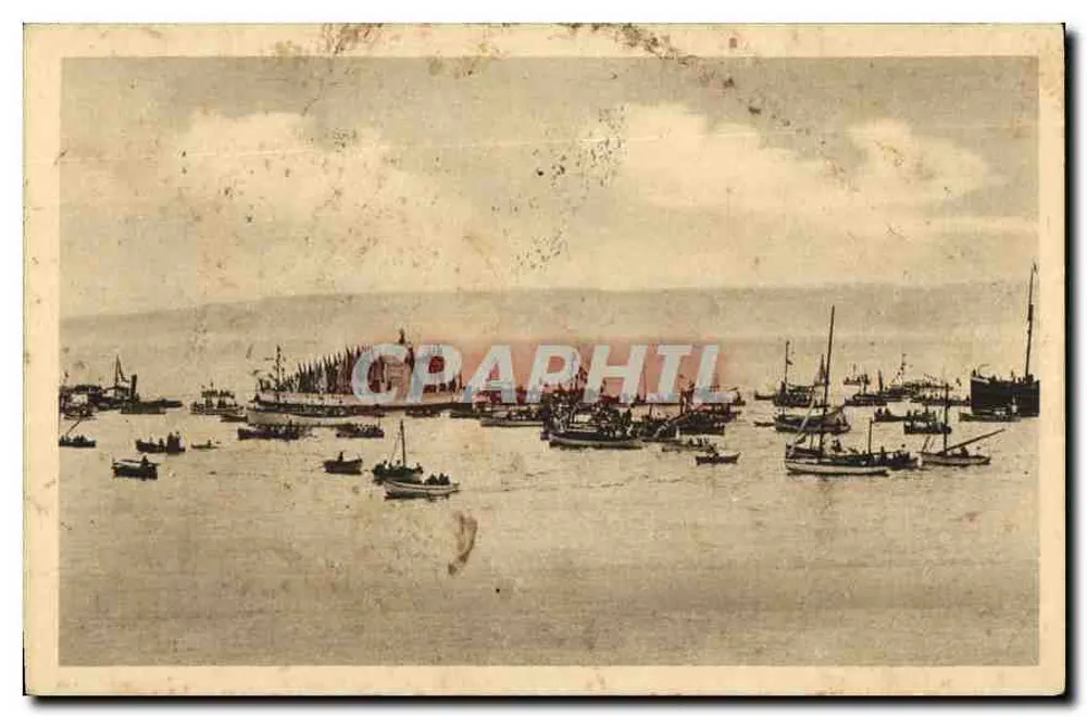 Porto de Marselha — Festas do Coroamento 28-30 junho 1932 — editor não identificado - Frente