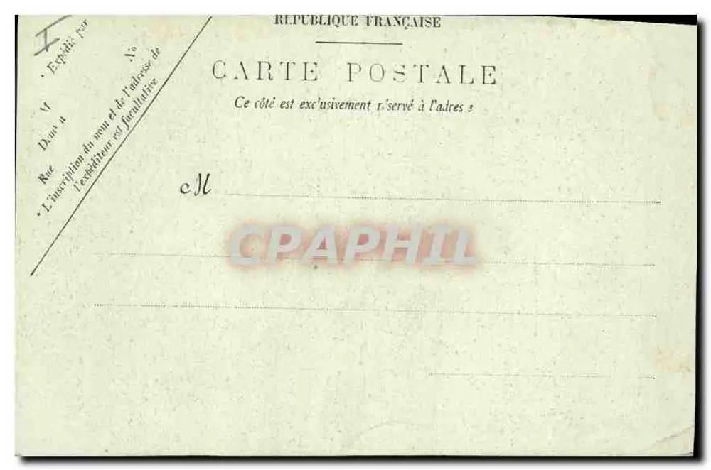 Marseille — Der Aufzug der Notre-Dame-de-la-Garde — LL, n°7 - Rückseite