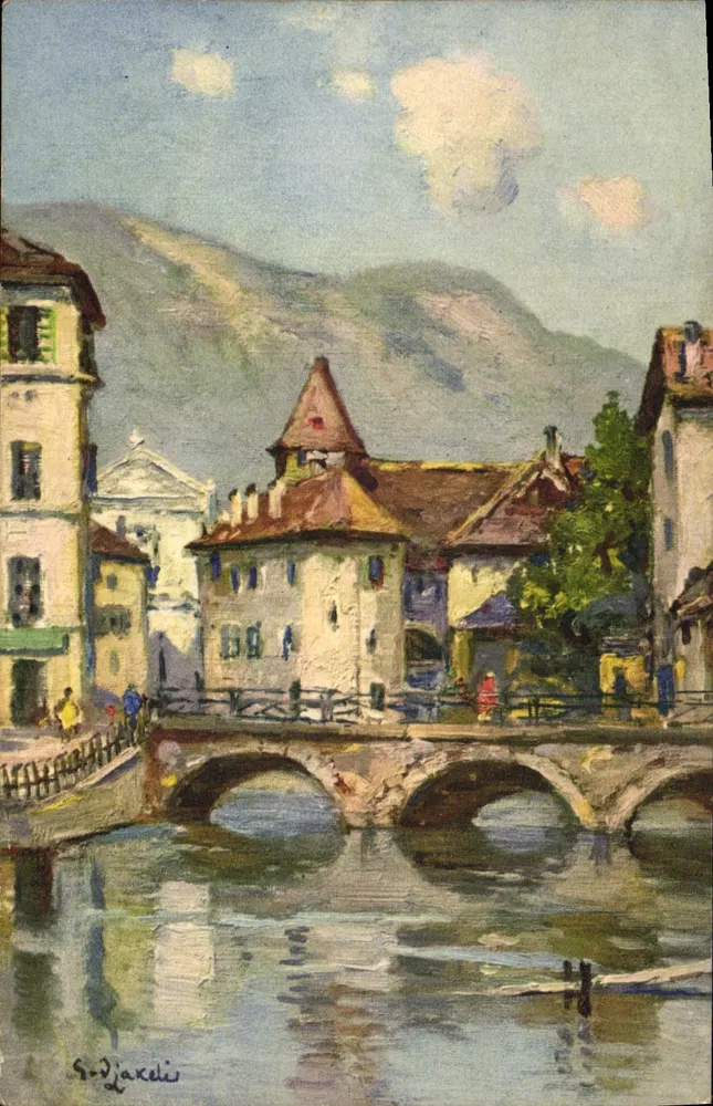 Annecey — De Brug Morens — C.E.L.A. Genève S.6/1 - Voorkant
