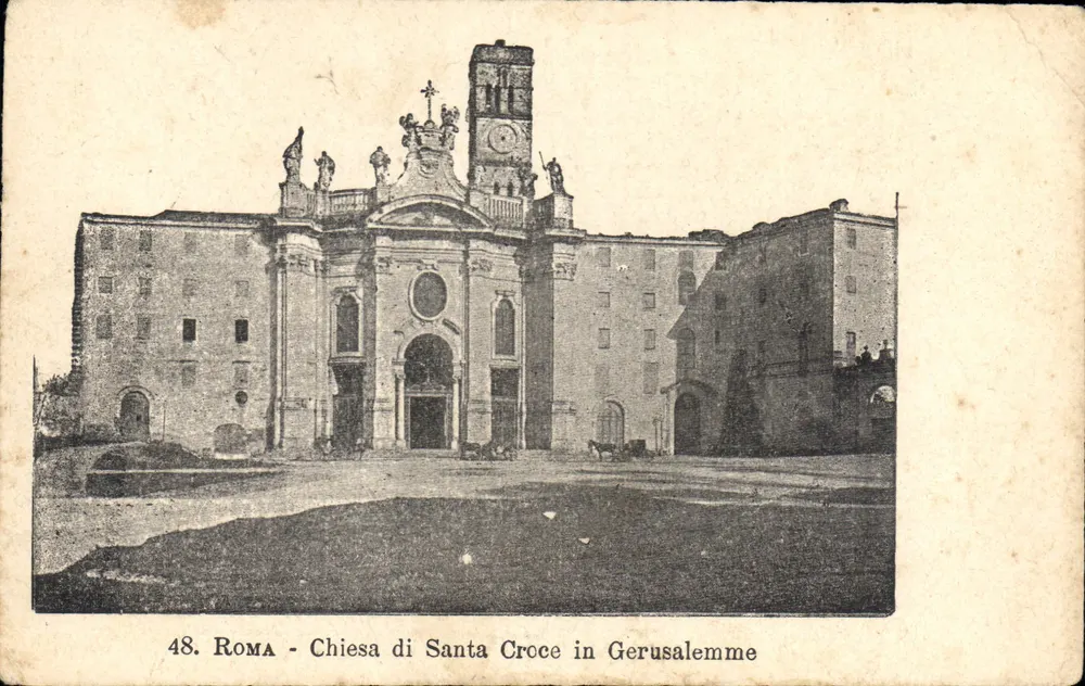 Rom - Kirche Santa Croce in Gerusalemme — unbekannter Verleger, Nr. 48 - Vorderseite