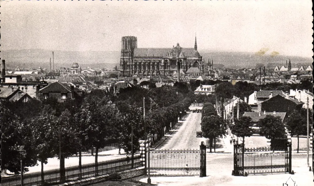 Reims — Allgemeiner Blick, Pommery-Kellereien — Jacques Frévière, Verleger, n°47 - Vorderseite