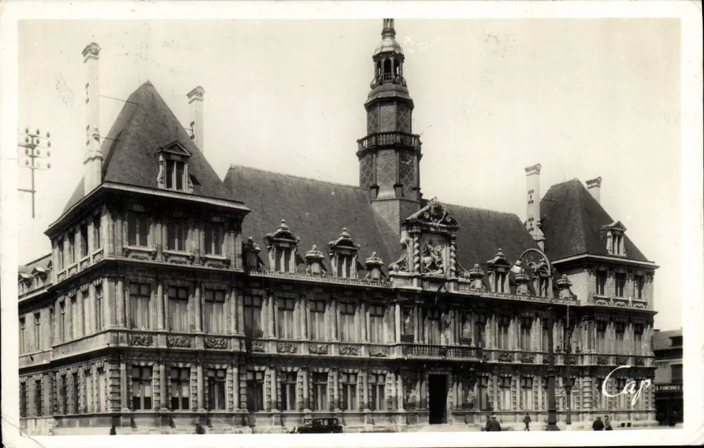Reims - O Hotel de Ville — editor C.A.P. Paris, n° 304 - Frente