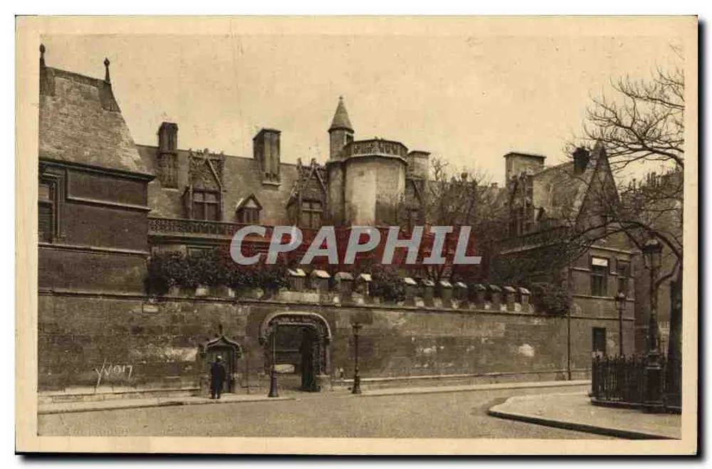 O Museu de Cluny — Paris — Série 4, n° 72, editor An Yvon - Frente