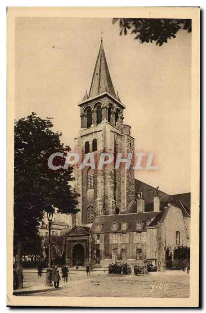 Igreja de Saint-Germain-des-Prés — Paris — Edição de Arte YVON - Frente