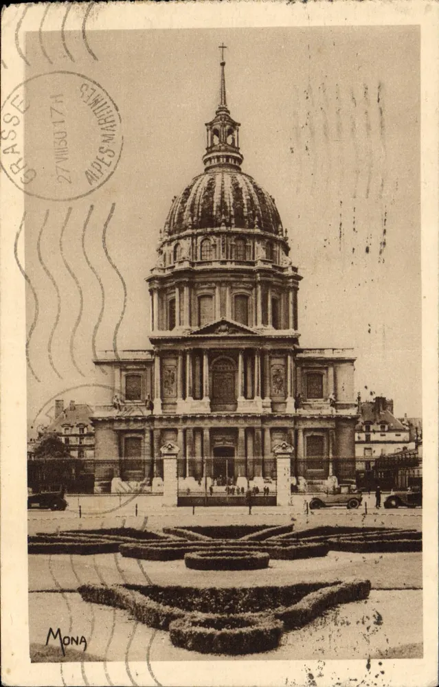 O Dômer dos Invalides — obra de Mansart (século XVIII) — Mona, editor - Frente