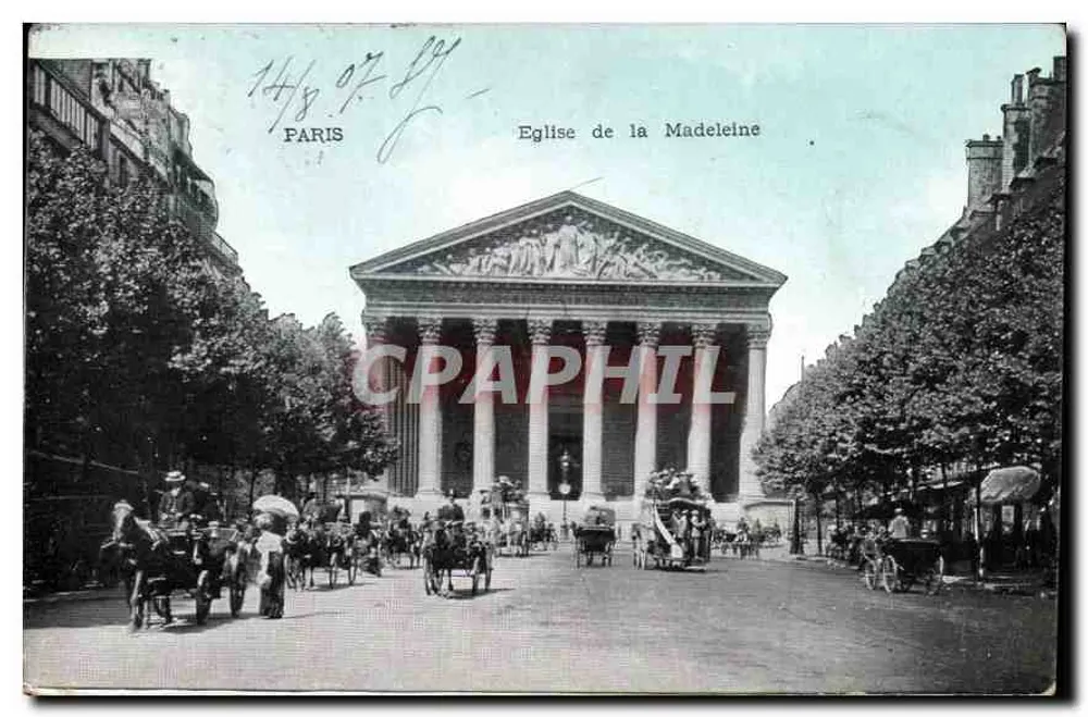 Igreja da Madeleine — Paris - Frente