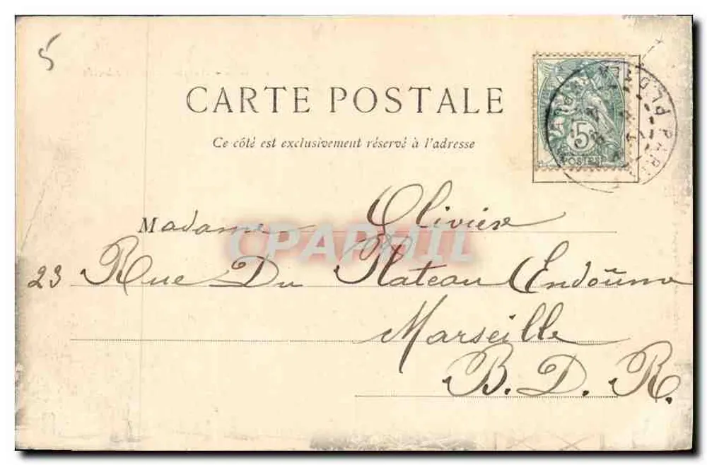 PARIS - Notre-Dame (a Abside) — visão da abside da catedral — F. Electrographie Neuilly - Verso