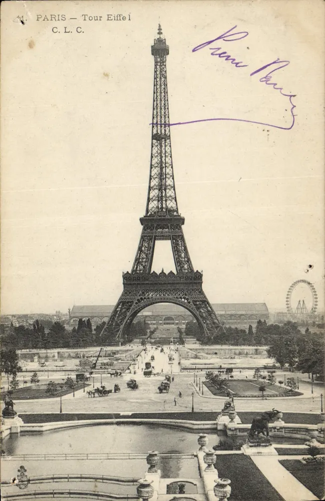 PARIS — Torre Eiffel — C.L.C. - Frente