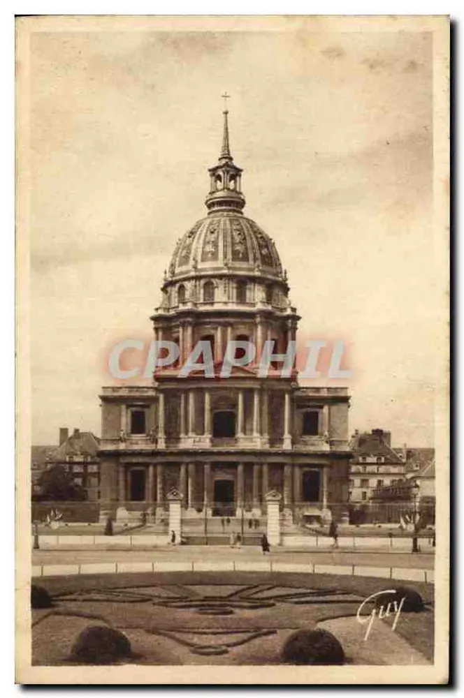 Dôme des Invalides — Paris — Verlag André Lecont, Nr. 1.030 - Vorderseite
