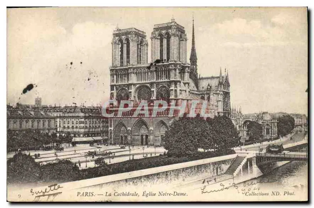 PARIS — Die Kathedrale, Kirche Notre-Dame — Collections ND. Phot. - Vorderseite