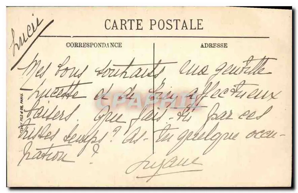 Place de la Bastille — Coluna da Bastilha — LL. — n° 175 - Verso