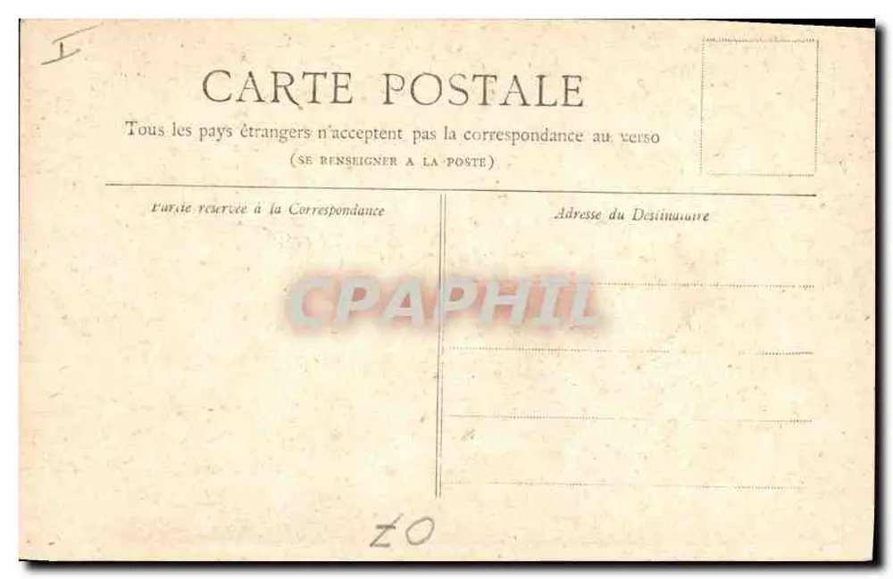 Paris — Torre Saint-Jacques — Coleção Petit Journal - Verso