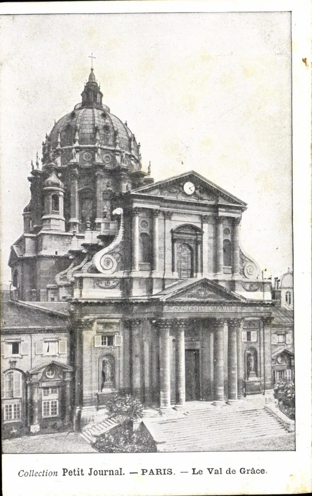 O Vale de Grace — Paris — Coleção Petit Journal - Frente