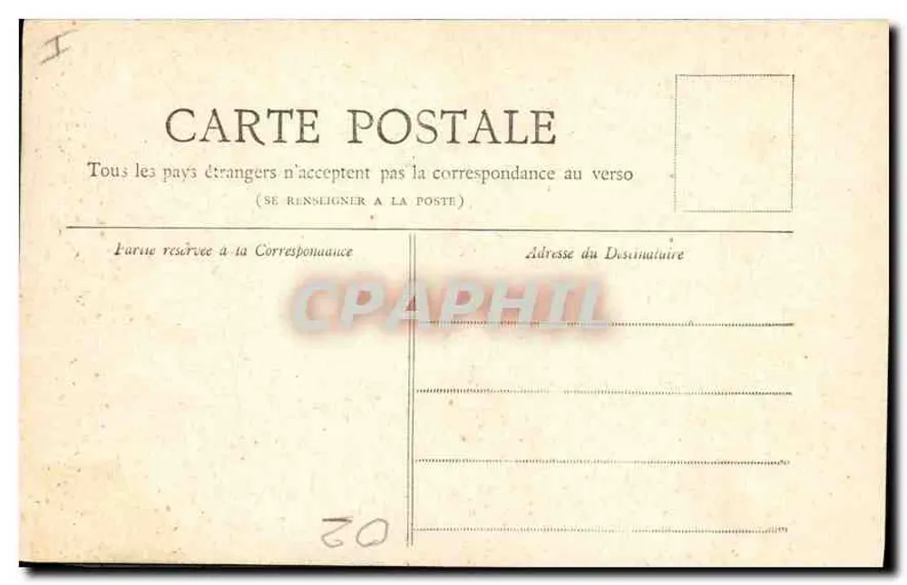 O Vale de Grace — Paris — Coleção Petit Journal - Verso