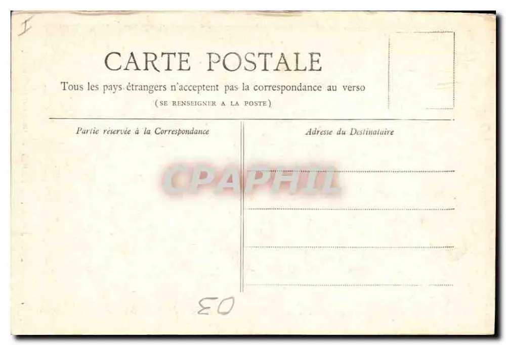 Der Löwe von Belfort — Paris — Collection Petit Journal - Rückseite