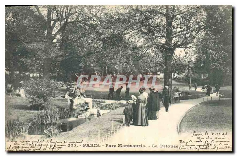 PARIS - Parco Montsouris - La Pelouse — Graphil, n° 235 - Recto