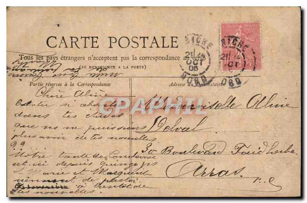 Paris — Die Seine (Aussicht vom Louvre) — Sammlung Petit Journal - Rückseite