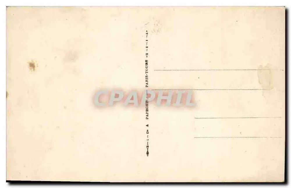 Grab von Napoleon I. in den Invaliden — Paris — A. P. - Rückseite