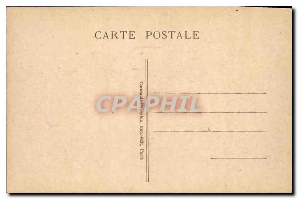 PARIS — Panorama dos Oito Pontos — Panorama dos Oito Pontos — A. P. - Verso