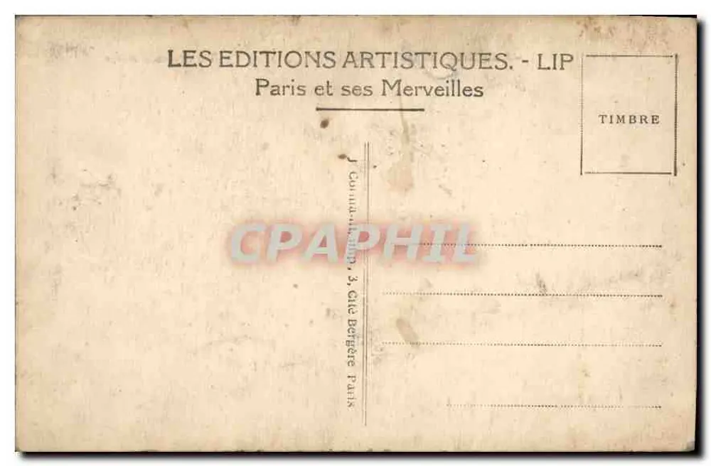Paris — O Ponte Alexandre III — LIP - Verso