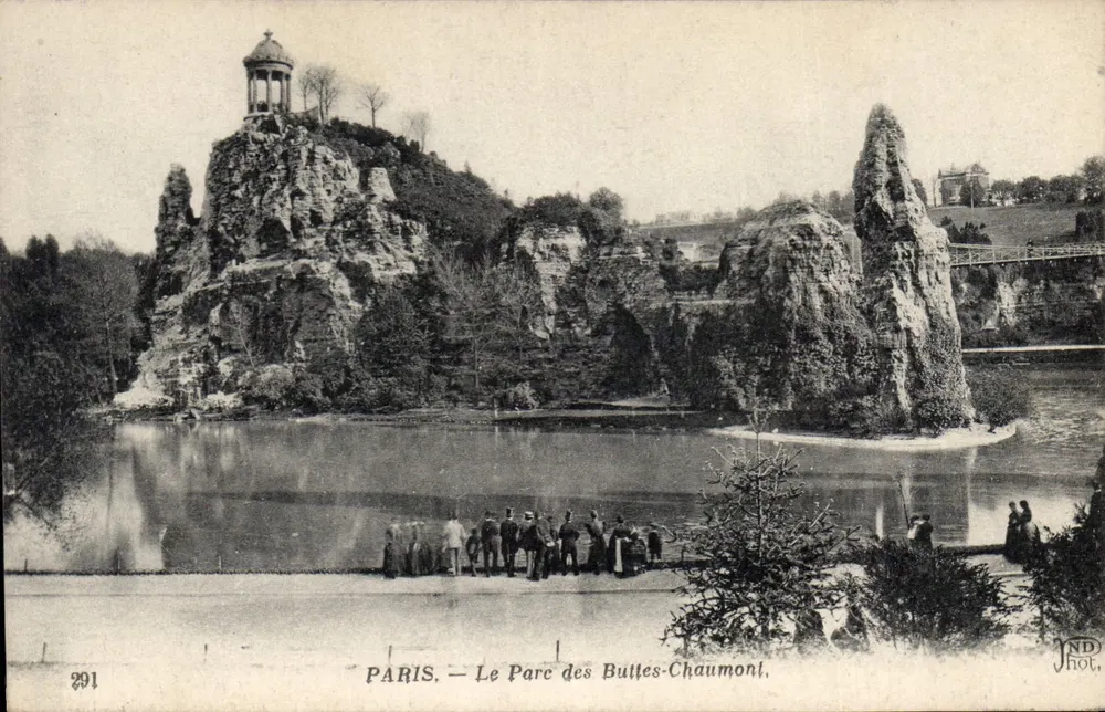 PARIS — Il Parco delle Buttes-Chaumont — JND Fot. - Recto