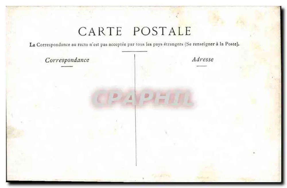 Paris - Boulevard & Porte Saint-Denis — editor não identificado, número de série não visível - Verso