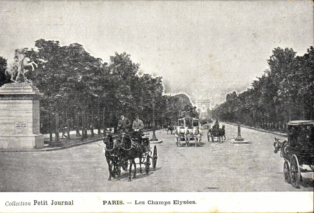 PARIS — Les Champs Elysées — Collection Petit Journal - Frente