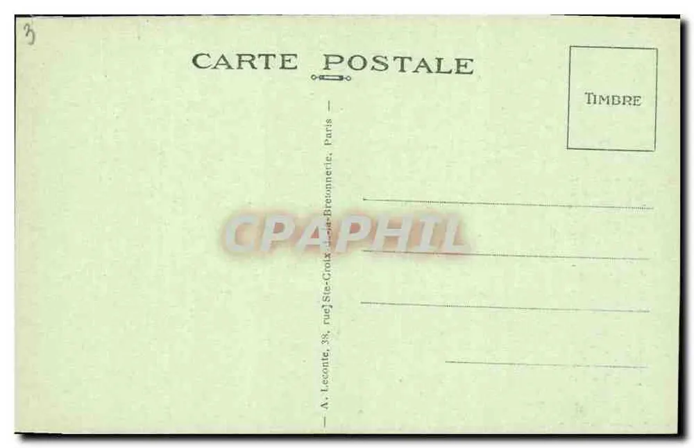Paris — A Igreja de São Etienne-du-Mont — A. L. - Verso