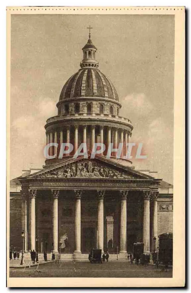 O Panteão — Paris — Edição de Arte YVON - Frente