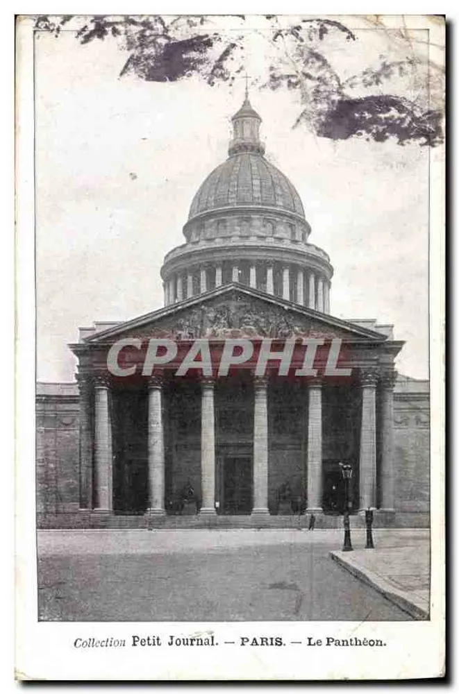 Paris — O Panteão — Coleção Petit Journal - Frente