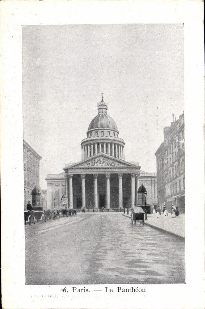 Paris — O Panteão — Coleção do Petit Parisien, N° 6 - Frente