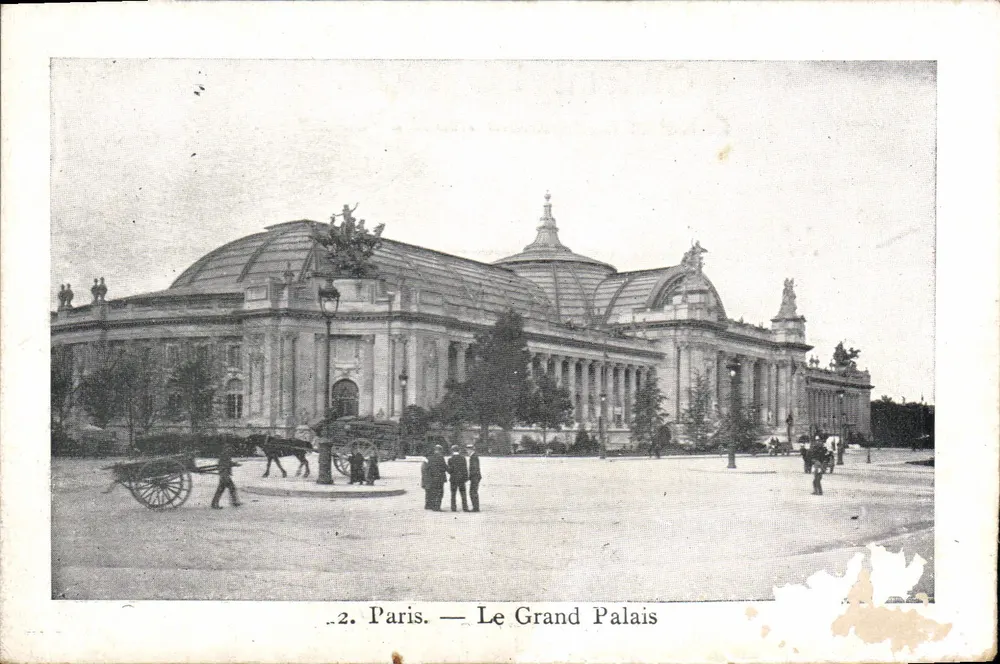 Paris — O Grande Palácio — Coleção do Petit Parisien, N° 12 - Frente