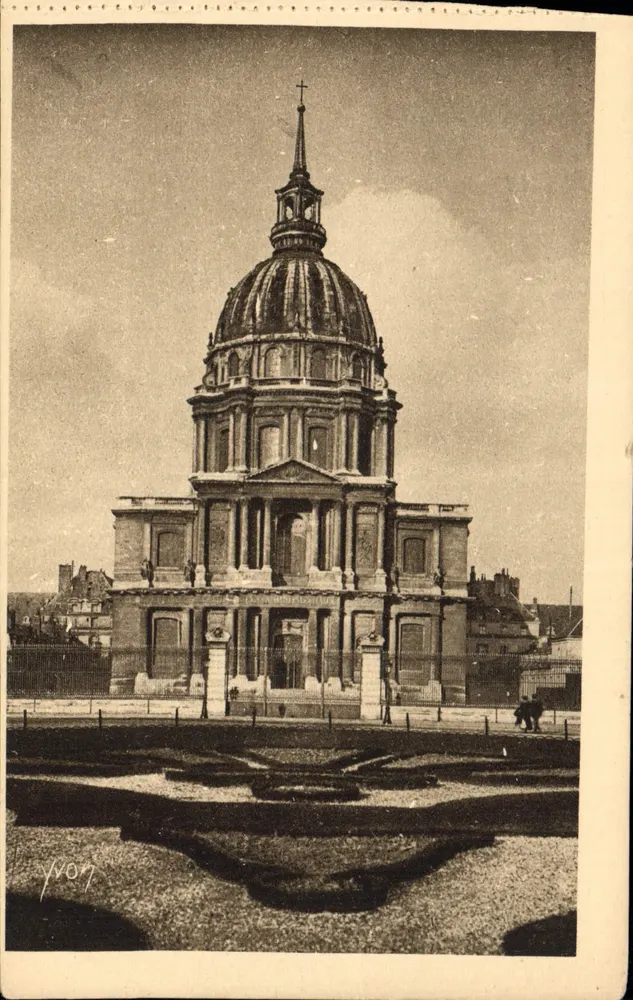 Les Invalides — Paris — Edição de Arte YVON, Série 3 n°56 - Frente