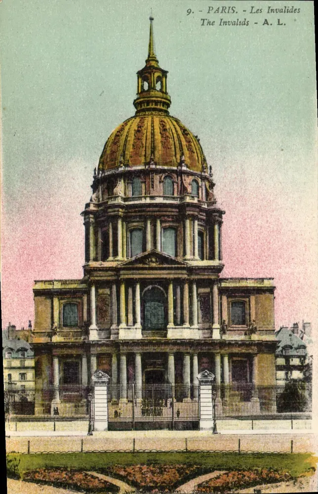 Paris - Les Invalides — A. L. - Frente