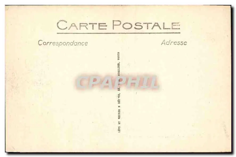 Paris - O Hotel dos Invalidos - LL, n°713 - Verso