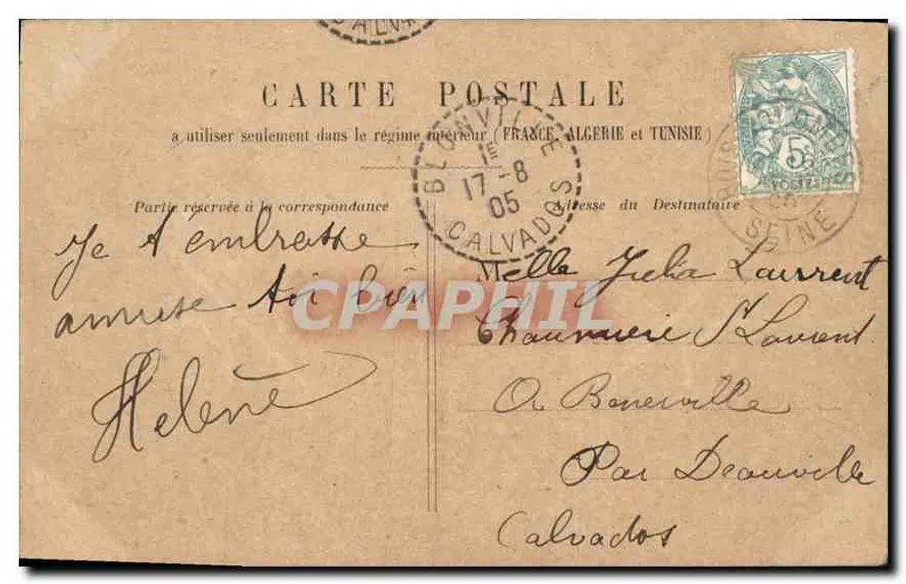 Paris - Invalides — editor não indicado, número de série não visível - Verso