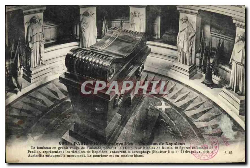 Paris - Hotel des Invalides - Grabmal Napoleons — Verlag J.H. n°699 - Vorderseite