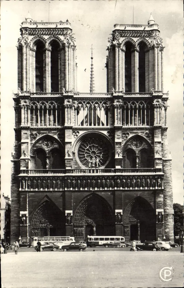Notre-Dame de Paris — Fassade (1163-1260) — Compli-Pict Editions - Vorderseite