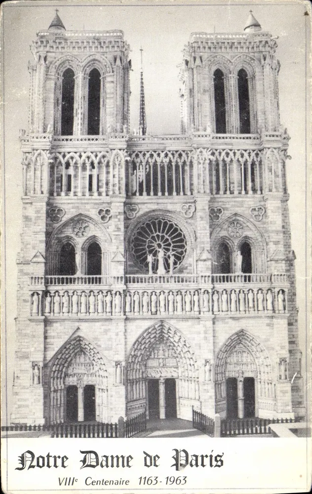 Notre Dame de Paris — 800. Jubiläum 1163-1963 — Ausgabe GOMEZ - Vorderseite