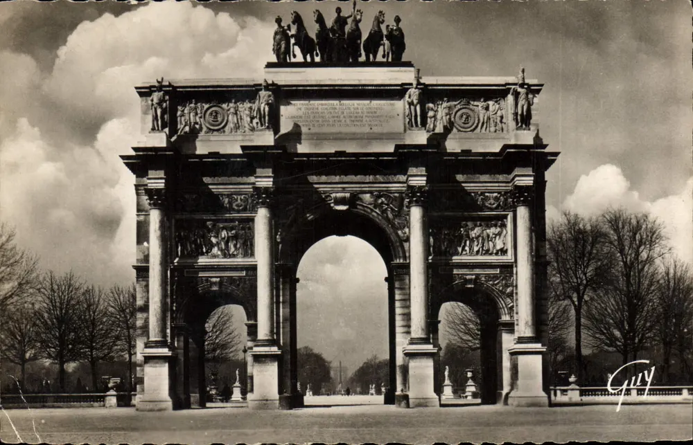 Arc de Triomphe du Carrousel — Paris — Verlag Guy, Nr. 342 - Vorderseite