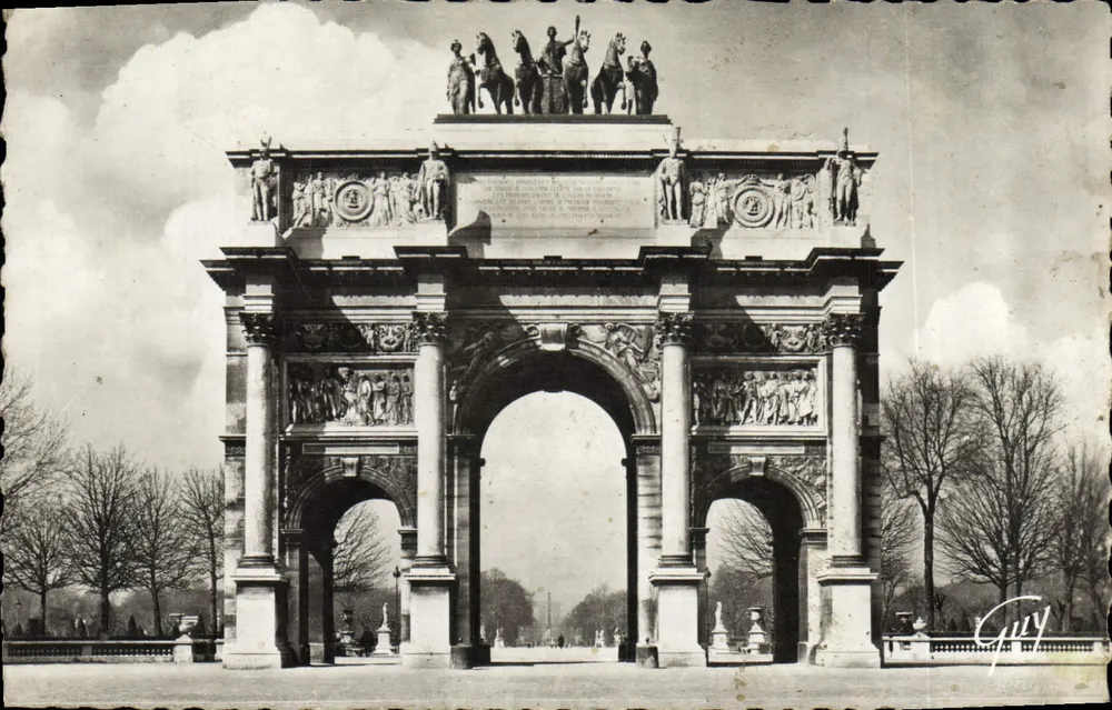 Arc de Triomphe du Carrousel — Paris — Edition Art. GUY - Vorderseite