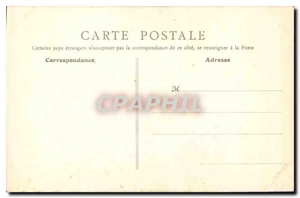 Estátua de Ledru-Rollin — Paris — B. F., Paris, n° 114 - Verso