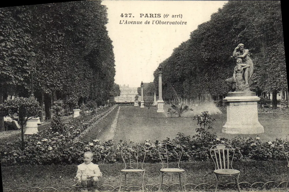 Paris (6e arrondissement) — A Avenida de l'Observatoire — editor desconhecido, n° 427 - Frente