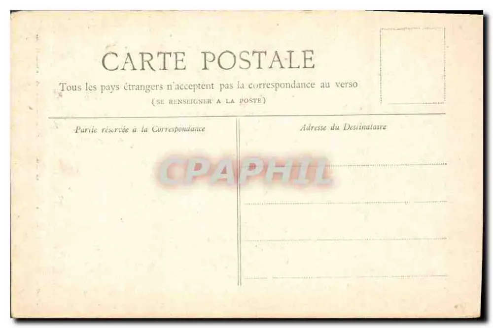 Monument de Gambetta — Paris — Coleção Petit Journal - Verso