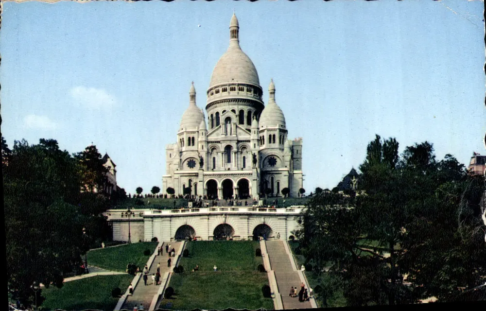 Basílica do Sagrado Coração — Paris — edições Archives Paris - Frente